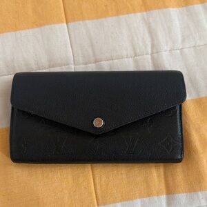 Louis Vuitton Black Women's Wallet